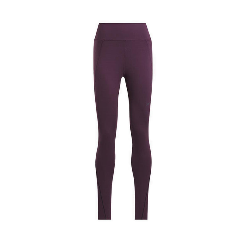 Reebok Lux High Rise RBK FIRE Women s Legging Midnight Plum Reebok Indonesia