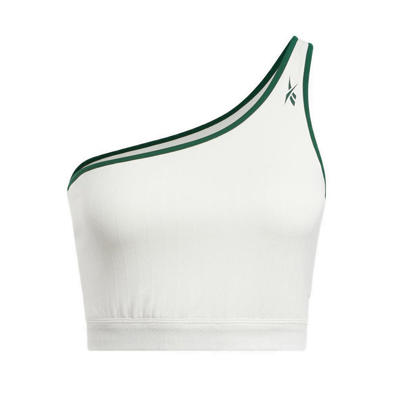 Reebok Classics Court Sport Asymmetric Women's Bralette - Chalk