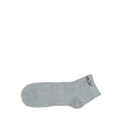 1P Ankle Reversible Unisex's Socks - Grey Melange