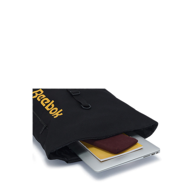 Folded Backpack Unisex bag - Black